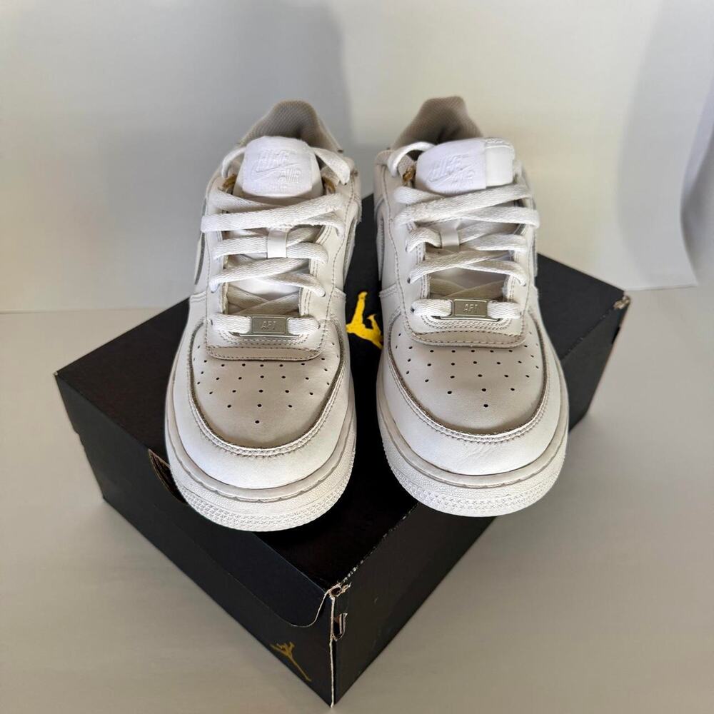 Essential all white nike air force